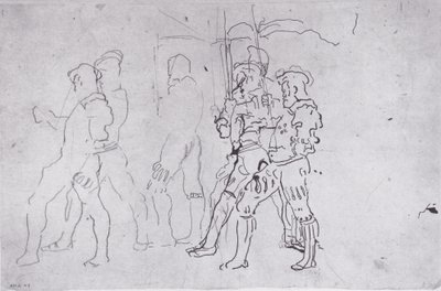 Warrior Striding to the Left by Ferdinand Hodler